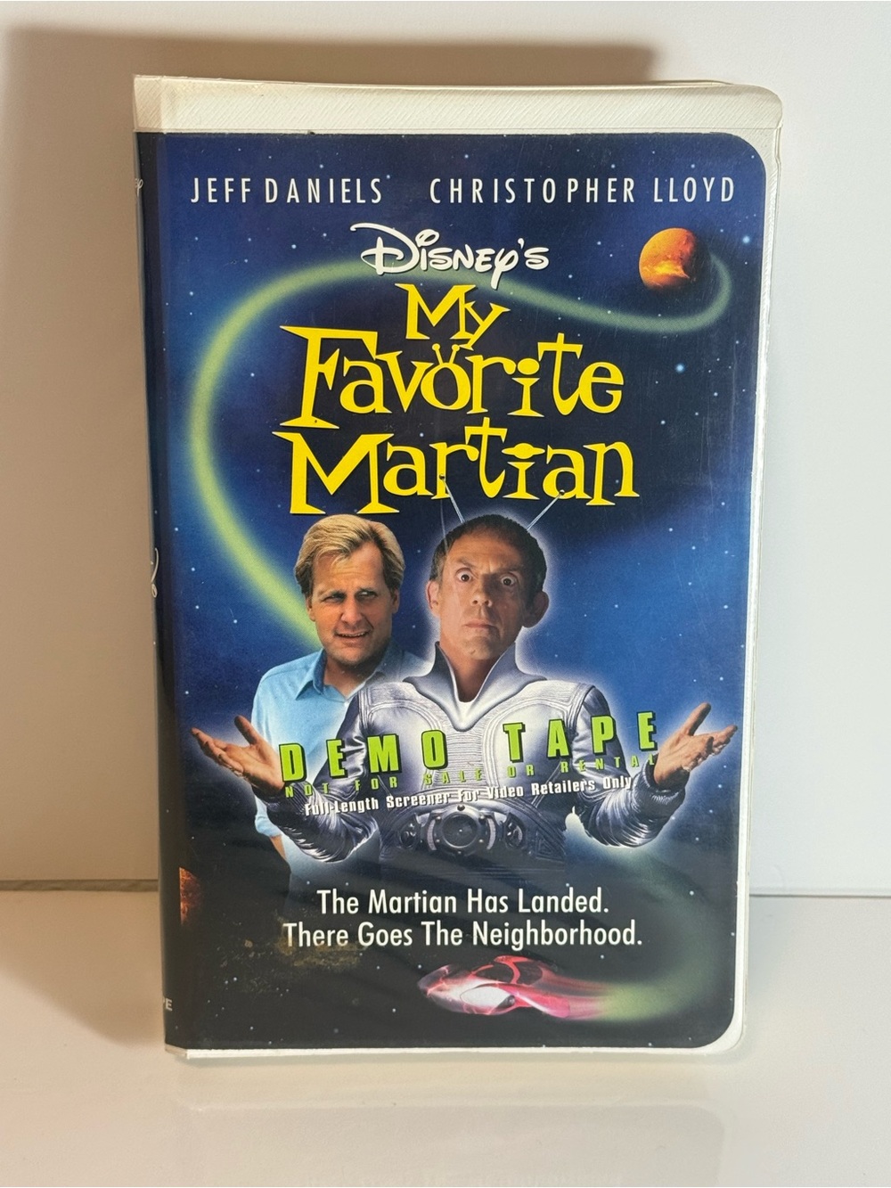 My Favorite Martian Demo Screener VHS Walt Disney Brand EUC